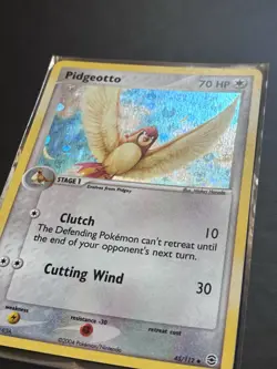 Pokemon Pidgeotto TCG Card 45/112 EX FireRed & LeafGreen Reverse Holo Stamped LP - Image 4