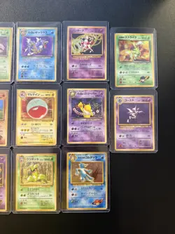 Vintage Japanese Pokemon Holo Card Lot (19) LP/MP - Image 3