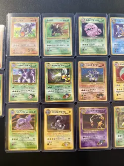 Vintage Japanese Pokemon Holo Card Lot (19) LP/MP - Image 5