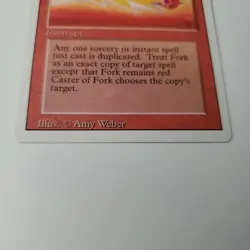 MtG FORK Revised LP+ Nice Lightly Played Magic The Gathering (1of3) - Image 3