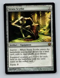 1x MTG - Strata Scythe (206) - Scars of Mirrodin - SOM - NM - Image 1