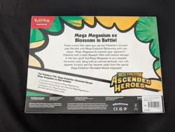 Pokemon TCG Mega Evolution Ascended Heroes Mega Meganium EX Box Factory Sealed - Image 2