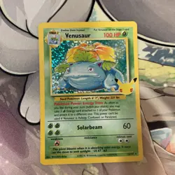 Venusaur 15/102 - Celebrations Classic Collection Holo Rare - Pokemon 2021 - NM - Image 3