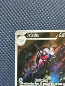 Pokemon Paldean Fates | Palafin Illustration Rare 225/091 | NM - Image 4