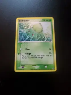 Pokemon TCG Bulbasaur EX FireRed & LeafGreen 55 Regular Common - Image 1