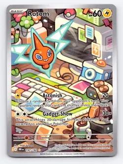 Pokemon SV10: Destined Rivals Rotom - 197/182 NM - Image 1