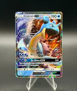 Pokemon SM Base Set Lapras GX 35/149 NM - Image 1