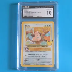 🔥Pokemon Cleffa Celebrations Classic Neo Genesis 20/111 Holo CGC 10 TCG - Image 1