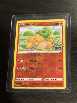 Numel 013/078 Pokemon Reverse Holo Common Peelable Ditto NM - Image 1