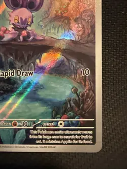 Pokemon Noibat 169/159 Journey Together NM Illustration Rare Full Art - Image 4