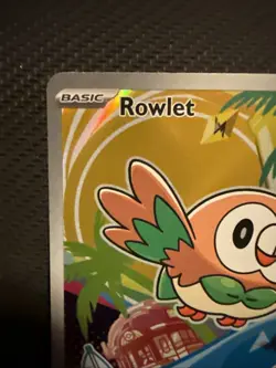 Pokemon Me: Mega Evolution Promo Rowlet 043 Basic Holo English - Image 2