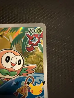 Pokemon Me: Mega Evolution Promo Rowlet 043 Basic Holo English - Image 3