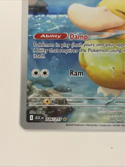Psyduck 226/217 Illustration Rare 2026 Pokemon Ascended Heroes Full Art - Image 5