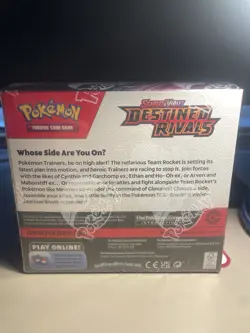 Pokemon TCG Destined Rivals Booster Box 36 Packs - Brand New & Sealed Small Rip - Image 3