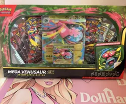 Pokemon TCG Mega Venusaur EX Premium Collection | New Sealed | Fast Shipping 💕 - Image 1
