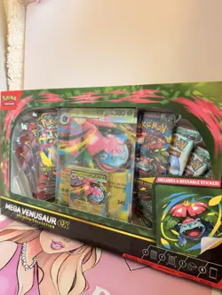 Pokemon TCG Mega Venusaur EX Premium Collection | New Sealed | Fast Shipping 💕 - Image 2