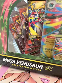 Pokemon TCG Mega Venusaur EX Premium Collection | New Sealed | Fast Shipping 💕 - Image 3