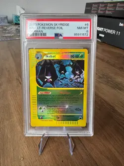 Pokemon Crobat | Iksbat Reverse-Holo german 6/144 Skyridge PSA 8 - Image 1