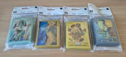Pokemon x Van Gogh Sealed Sleeves – Snorlax, Sunflora, Smeargle & Corviknight - Image 1