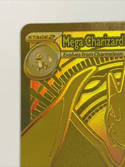 Mega Charizard Y EX 294/217 Gold Hyper Rare, Ascended Heroes, Pokemon - Image 2