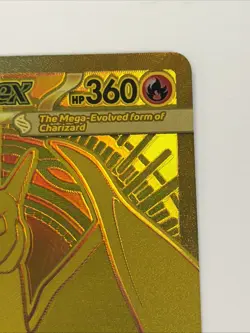 Mega Charizard Y EX 294/217 Gold Hyper Rare, Ascended Heroes, Pokemon - Image 3