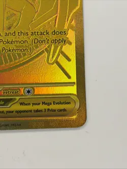 Mega Charizard Y EX 294/217 Gold Hyper Rare, Ascended Heroes, Pokemon - Image 4