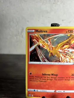 Pokemon TCG Moltres Brilliant Stars 021/172 Holo Holo Rare-Fast Shipping-NM!! - Image 2