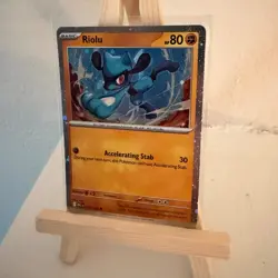 Riolu 76/132 Mega Evolutions Cosmos Holo Pokemon TCG - Image 2