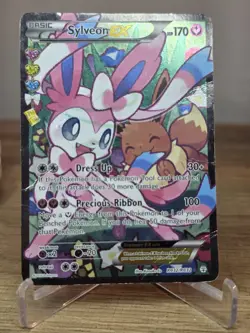 Sylveon EX (Full Art) RC32/RC32 Generations: Radiant Collection Pokemon - Image 1