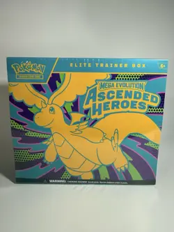Pokemon Mega Evolution Ascended Heros ETB Factory Sealed - Image 1