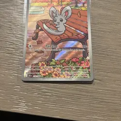 Pokemon Minccino Holo Sv: Black Bolt 152/086 Illustration Rare - Image 3