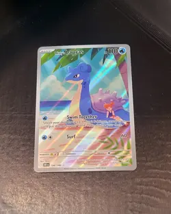 Misty's Lapras 194/182 Illustration Rare Destined Rivals Pokemon Holo NM/M - Image 2