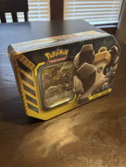 Pokemon TCG Power Partnership Tin Lucario & Mental GX Brand New Factory Sealed - Image 1