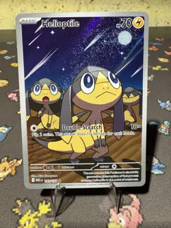 Pokemon TCG Mega Evolution Helioptile IR 143/132 - Image 1