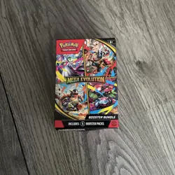 Pokemon TCG Mega Evolution Booster Bundle (6 packs) - NEW but no seal - Image 1