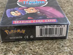 NEW Pokemon Team Rocket Trouble Theme Deck WOTC Factory Sealed Wizards WOC06178 - Image 3