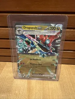 Pokemon TCG Dragapult EX Scarlet & Violet Twilight Masquerade Holo Card 130/167 - Image 1