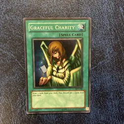 Yugioh Graceful Charity SDP-040 Super Rare NM - Image 1