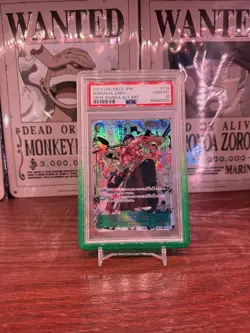 One Piece - Roronoa Zoro OP06 Manga Rare PSA 10 - 2023 - OP06-118 - Japanese - Image 1