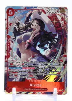 One Piece - ALVIDA OP15-003 (SR) OP15 Adventure on Kami's Island English NM/M - Image 1