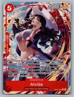 Alvida (Alternate Art) OP15-003 Adventure on Kami's Island One Piece Foil NM - Image 1