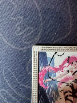 Goddess Black Strip Perona Premium Metal Card Waifu Doujin One Piece Character - Image 2
