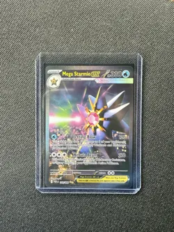 Pokemon Mega Starmie EX 330 HP 118/088 POR Water Stage 1 Card - Image 1