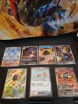 Pokemon Obsidian Flames Lot IR's & SIR's 7 Cards Total - Image 1
