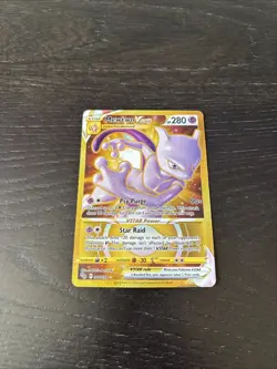 Mewtwo Vstar 086-078 2022 Pokemon Hp280 Gold Card - Image 1