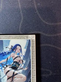 Goddess Black Strip Vivi Premium Metal Card Waifu Doujin One Piece Character - Image 3