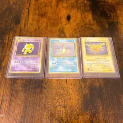 pokemon mystery of the fossils jap bundle x 3 holo cards HP - Image 1