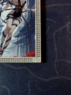 Goddess Black Strip Robin Premium Metal Card Waifu Doujin One Piece Character - Image 4