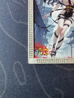 Goddess Black Strip Robin Premium Metal Card Waifu Doujin One Piece Character - Image 5