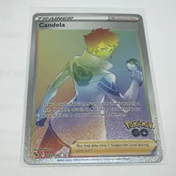 Candela 083/078 - Pokemon Card TCG - Pokemon GO - Rainbow Secret Rare - NM ⭐ - Image 1